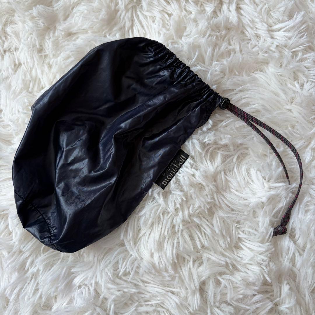 【美品】モンベル U.L. ダウンジャケット　レディース M ネイビー 収納袋付