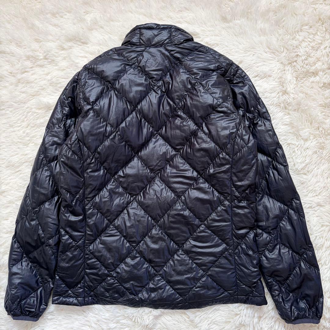 【美品】モンベル U.L. ダウンジャケット　レディース M ネイビー 収納袋付