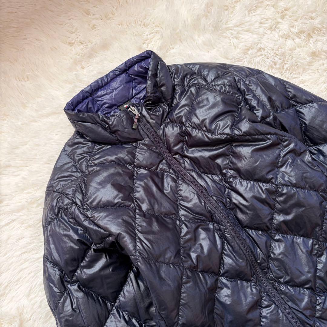 【美品】モンベル U.L. ダウンジャケット　レディース M ネイビー 収納袋付