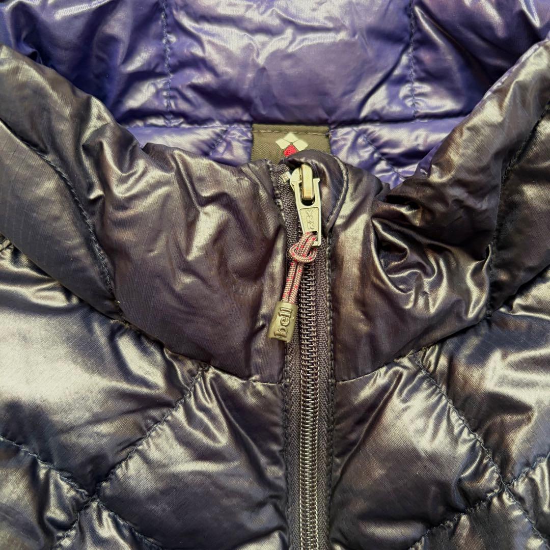 【美品】モンベル U.L. ダウンジャケット　レディース M ネイビー 収納袋付