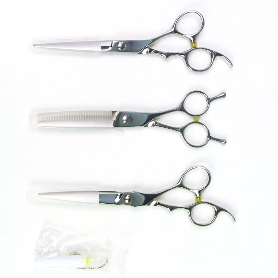 ◆極美品◆飛燕シザー◆シザー×2点+セニング 計3点セット◆収納ケース付◆