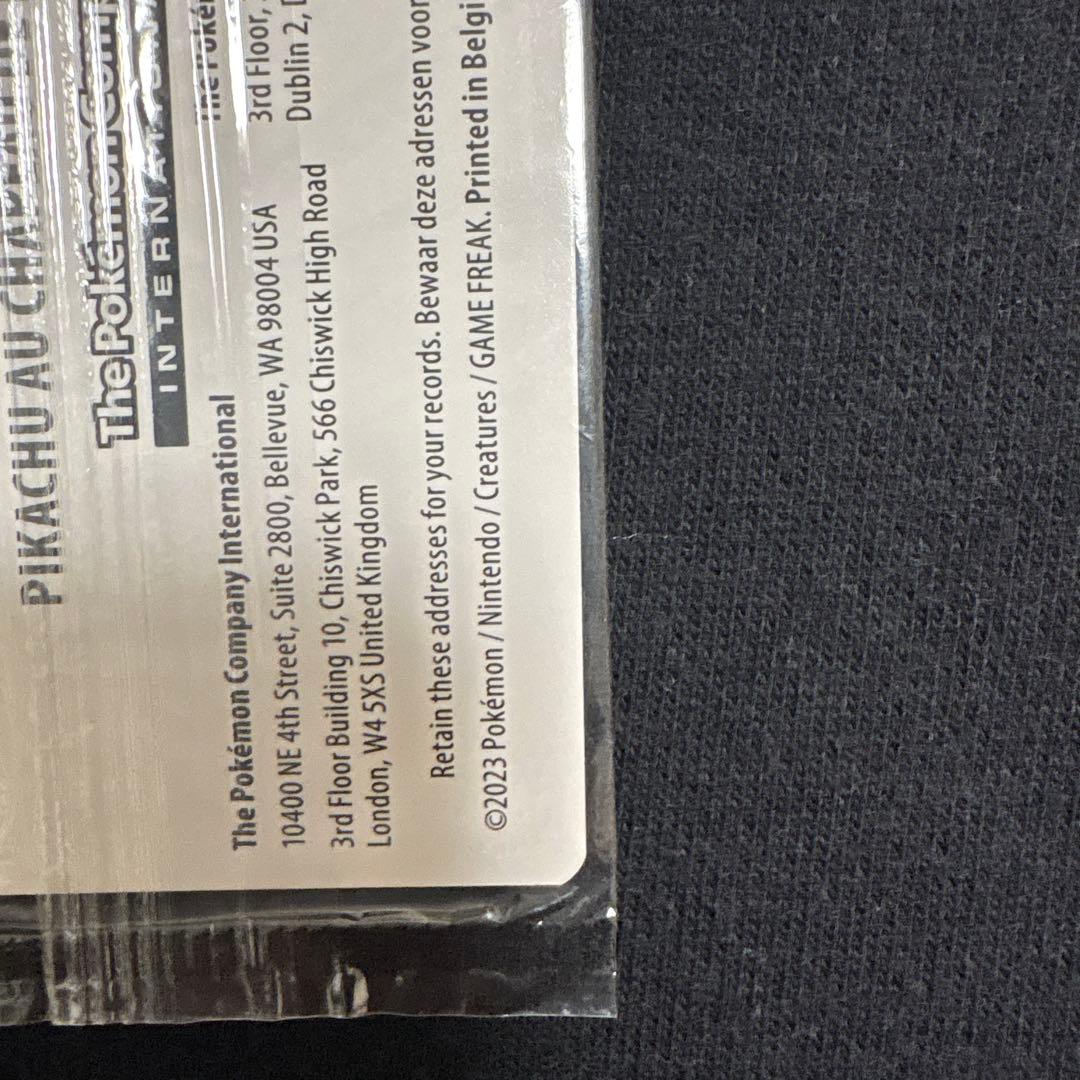 2023 ピカチュウ/ゴッホピカチュウ　　　 未開封