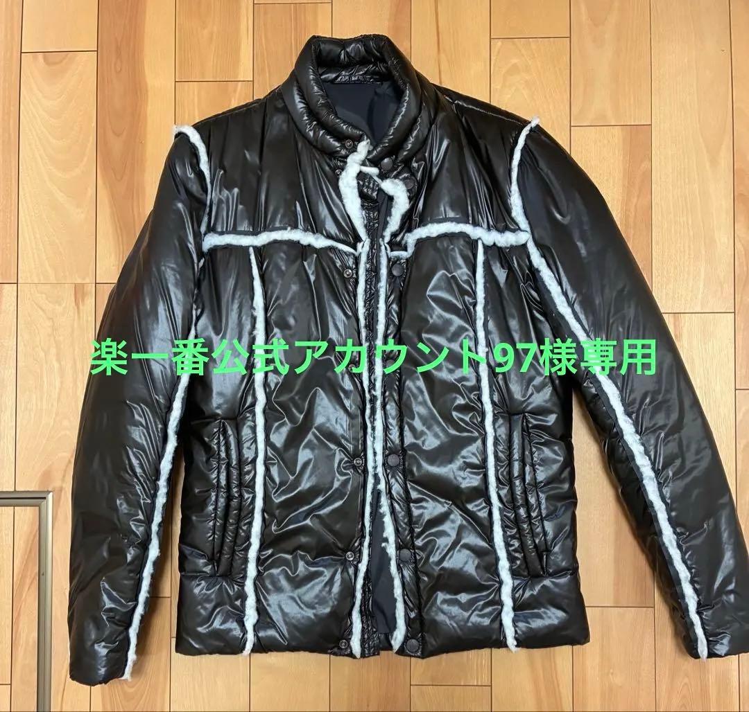 Maison Martin Margiela ダークブラウンナイロンジャケット