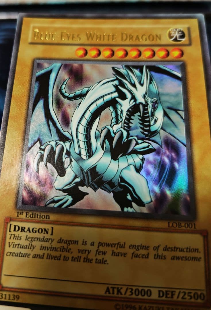 遊戯王 ブルーアイズホワイトドラゴン 1st Edition LOB