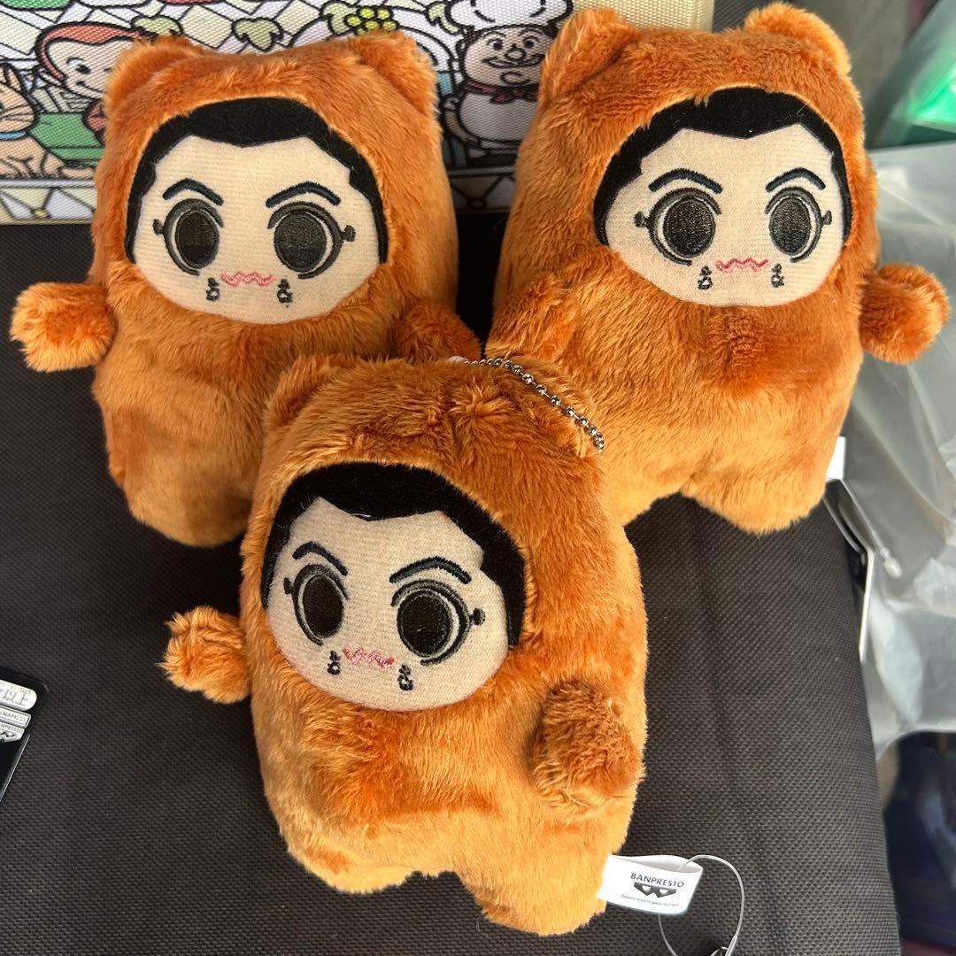 【新品保管中】ゴールデンカムイ もふめ～と ベアーぬいぐるみ 宇佐美上等兵 3個