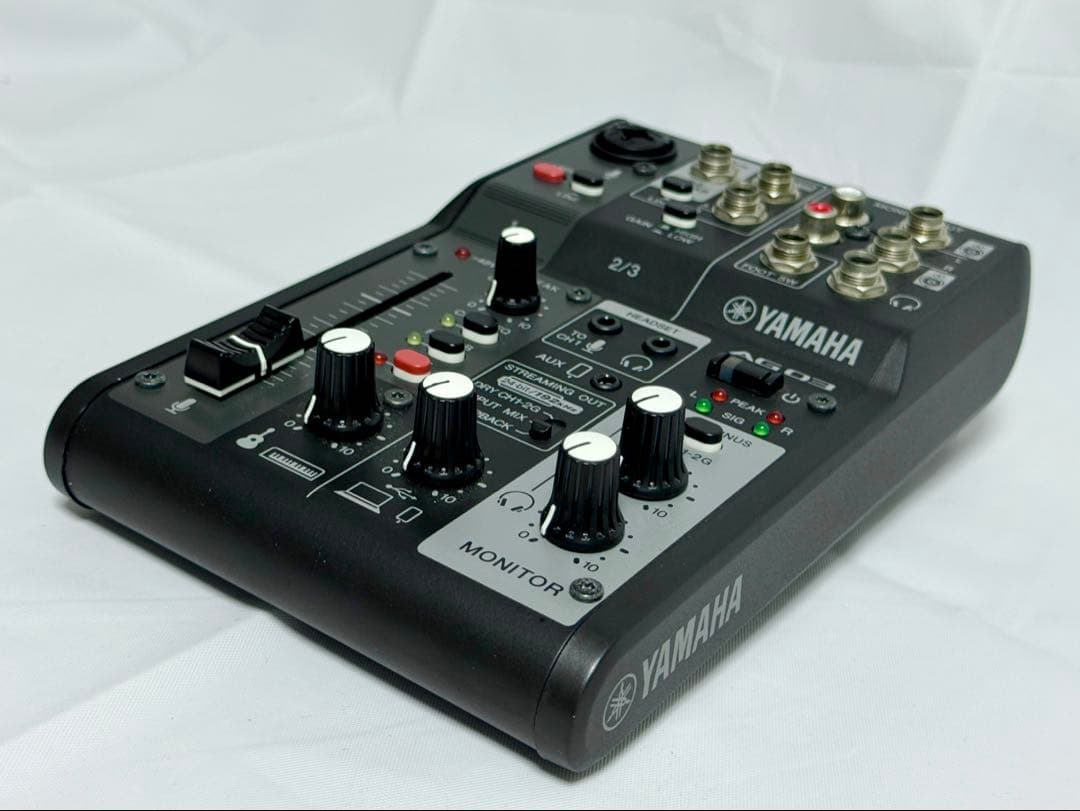 ヤマハ ライブストリーミングミキサー オーディオインターフェイスAG03MK2