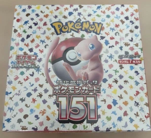 ポケモンカード 151 BOX 新品未開封