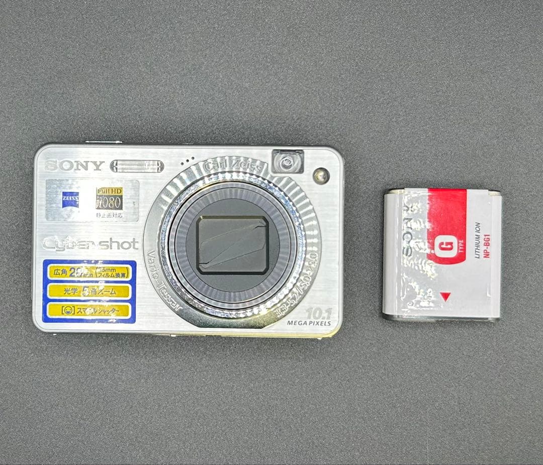 Sony Cyber-shot DSC-W170 デジタルカメラ シルバー