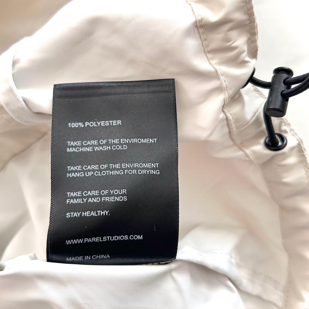 美品 parel studios マウンテンパーカー オフ白 ホワイト M 男女