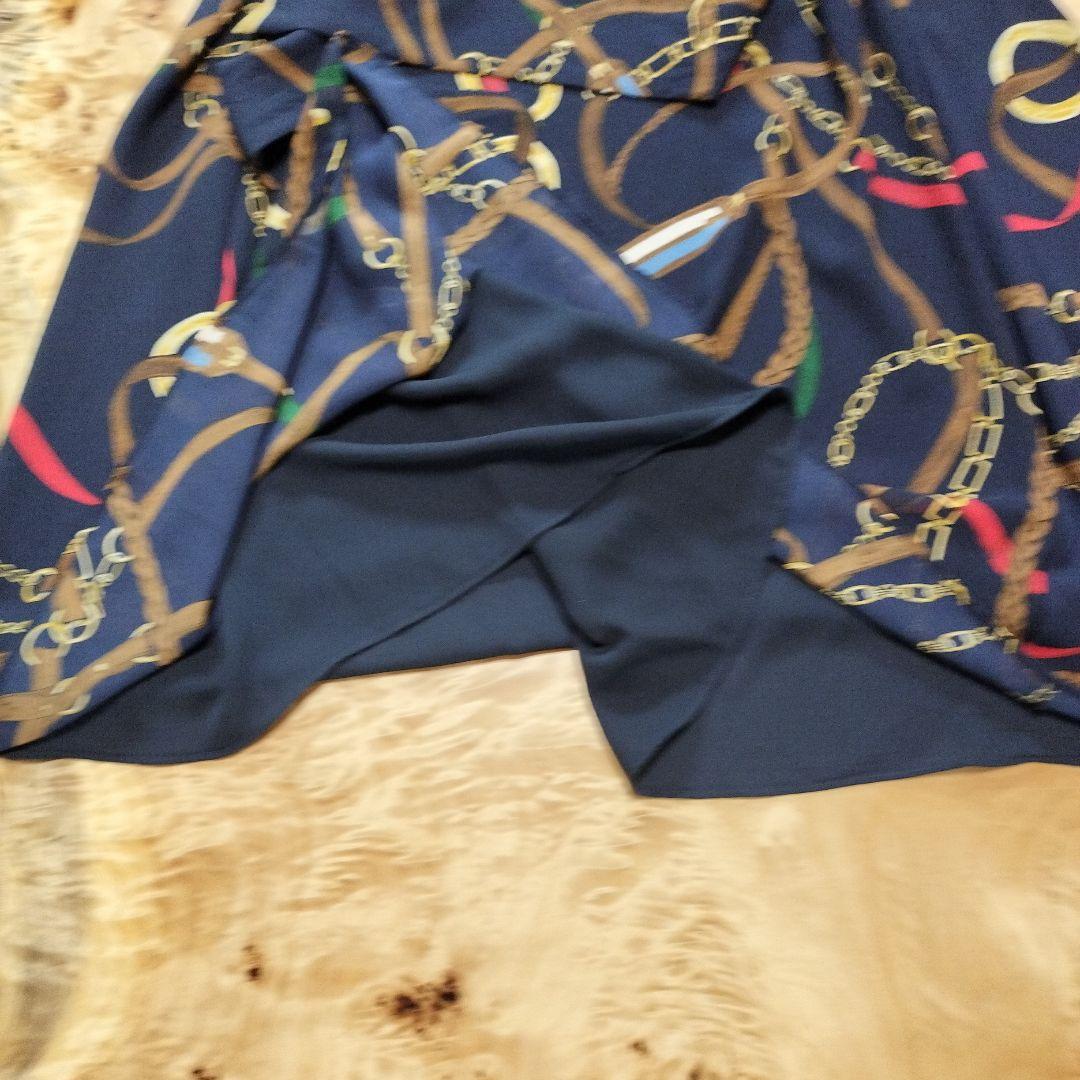 LAUREN RALPH LAUREN ネイビー ワンピース