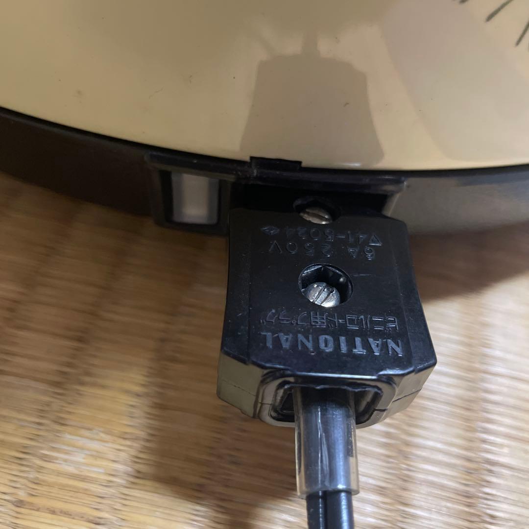 【昭和レトロ・希少】タイガー D-68 電子ジャー　炊きたて6.8リットル 花柄