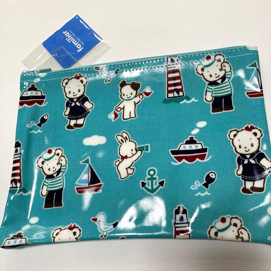 ファミリア【新品未使用】　トートバッグ&フラットポーチセット売り