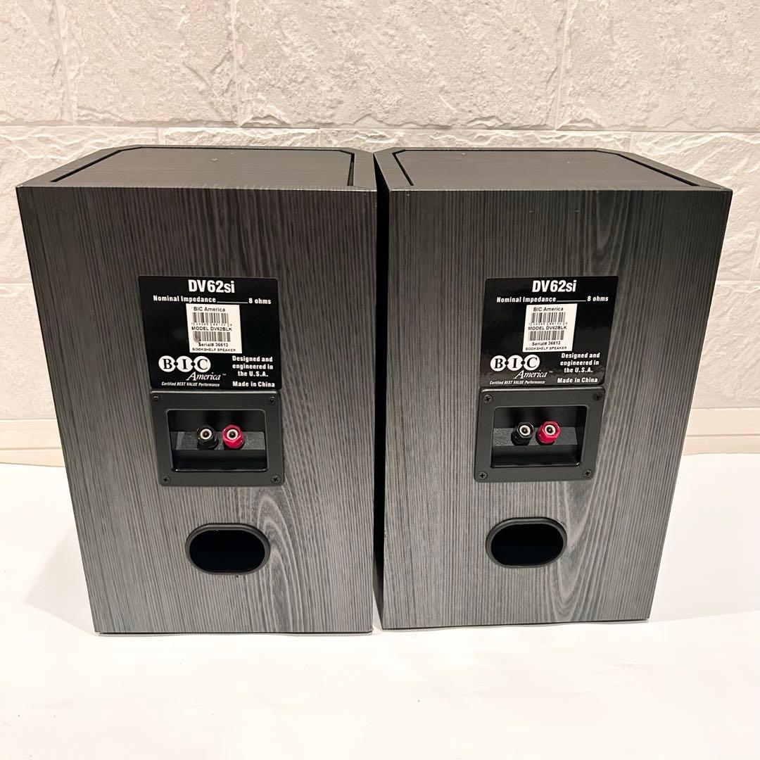 【動作良好】 BIC DV62si ブックシェルフスピーカー　ペア