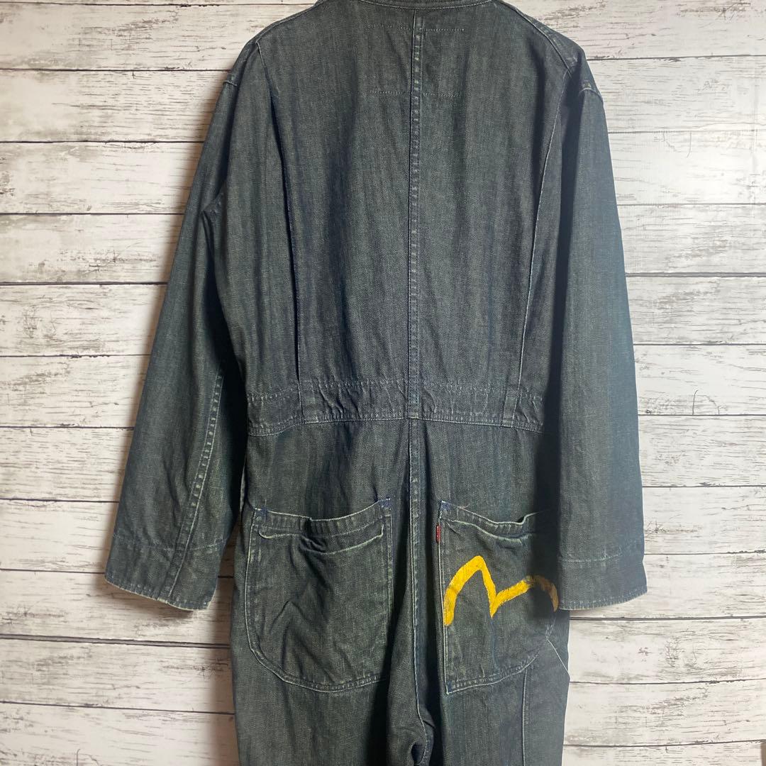 新恵美寿神頭　エヴィス　エビス　つなぎ　オーバオール　デニム　アメカジ