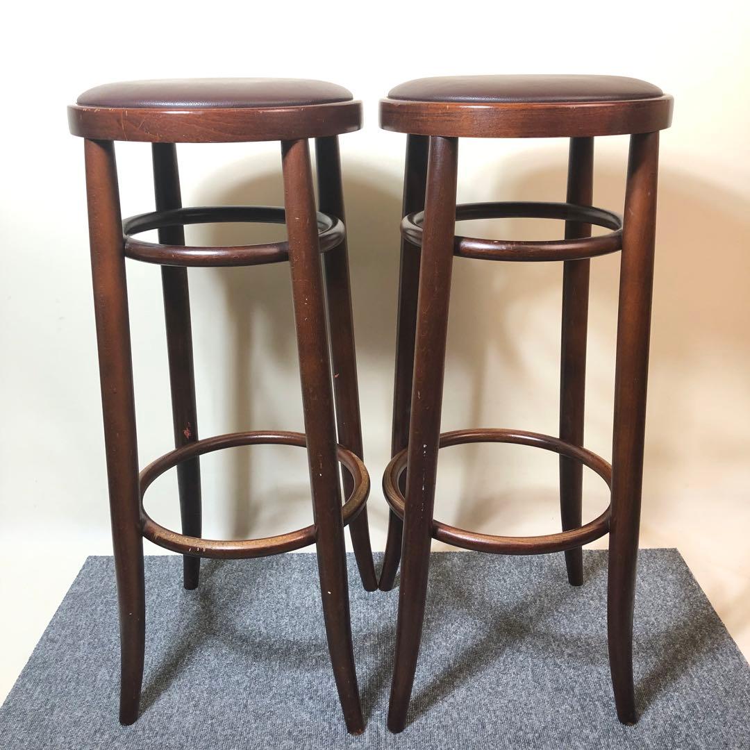 Sweetflow様【 2脚セット】秋田木工 カウンターチェア ハイスツール