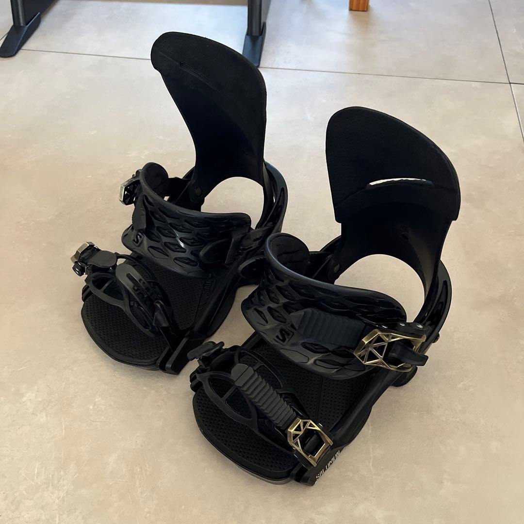 SALOMON NOVA スノーボード ビンディング ブラック S