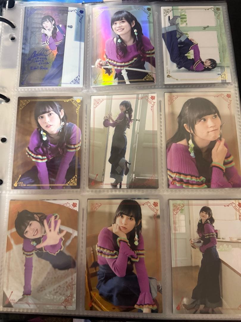 【SPRあり】Edel Rose バインダー トレカ DVD セット