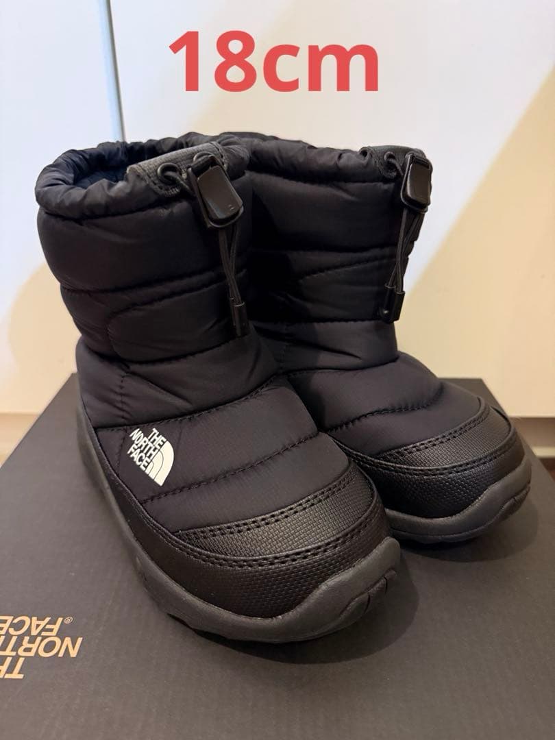 極美品　THE NORTH FACE ザ ノースフェイス　キッズ防寒ブーツ