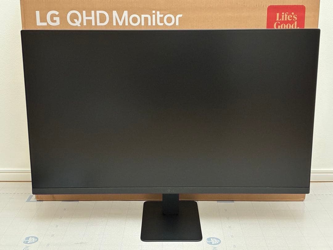LG WQHD 32インチモニター 32U631A-B 新品同様①