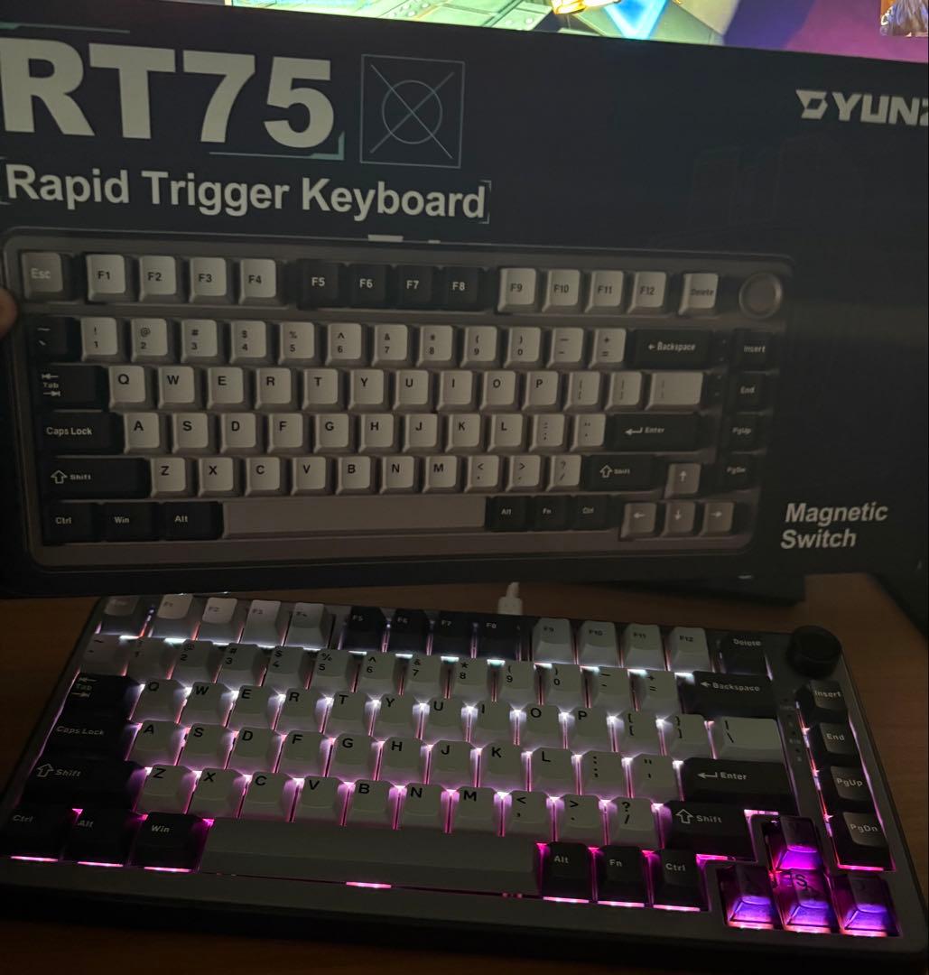 YUNZII RT75 キーボード 本体