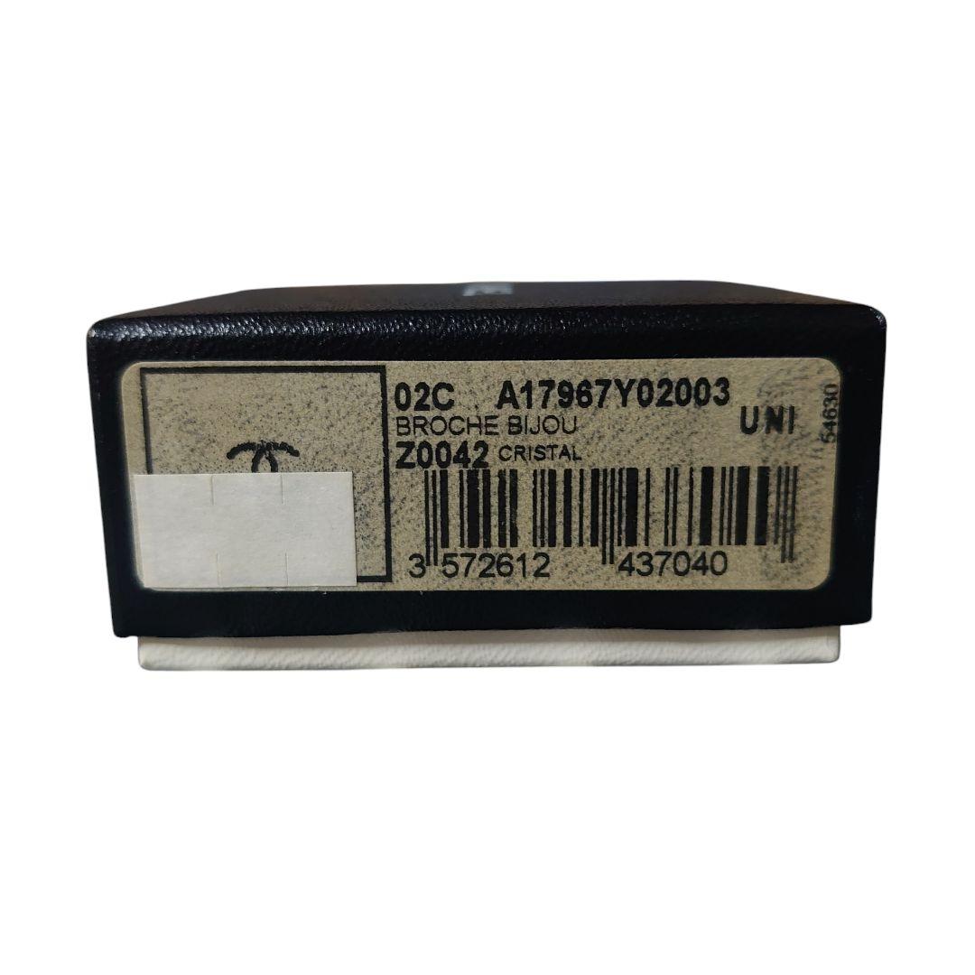 【美品】シャネル ココマーク ラインストーン ヴィンテージ ピンブローチ