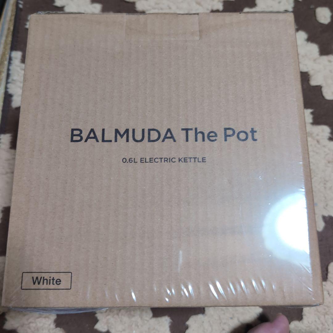 BALMUDA The Pot 0.6L 電気ケトル ホワイト