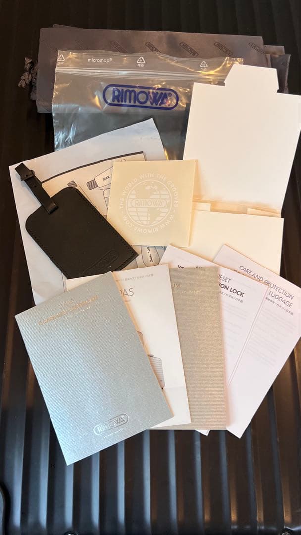 RIMOWA リモワ トパーズ ステルス 82L 986.15 4輪新品です