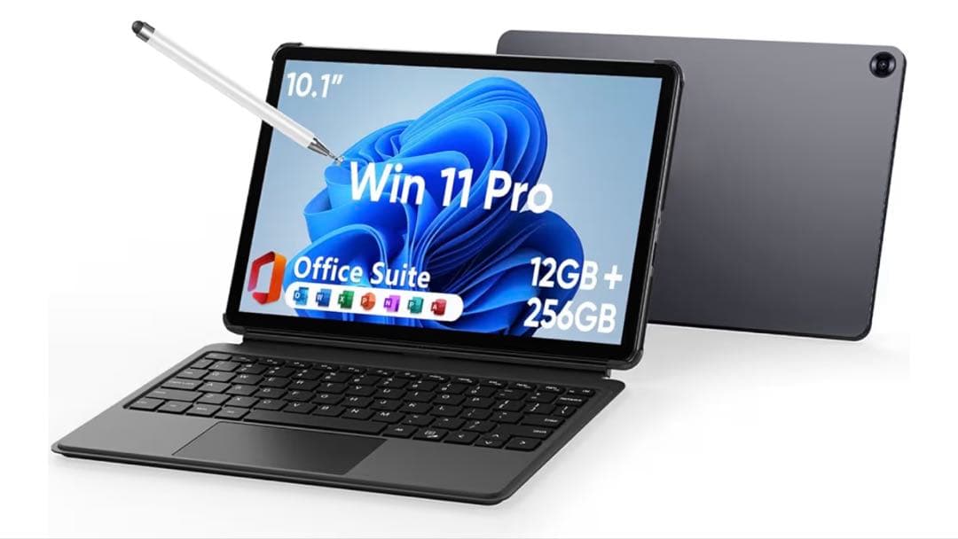 2in1 タブレットPC 12GBメモリ 256GB SSD搭載