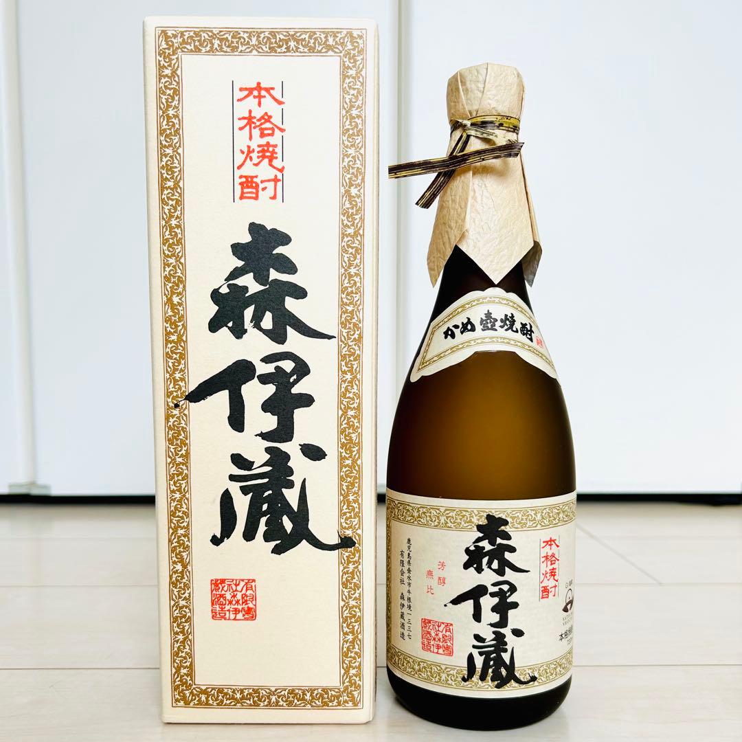 森伊蔵 本格焼酎 720ml 専用箱入り 新品 7月購入