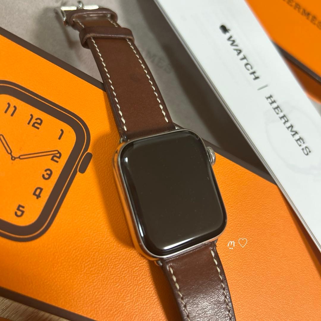 アップルウォッチ　エルメス　シリーズ5　GPSセルラーモデル40mm　バンド2本