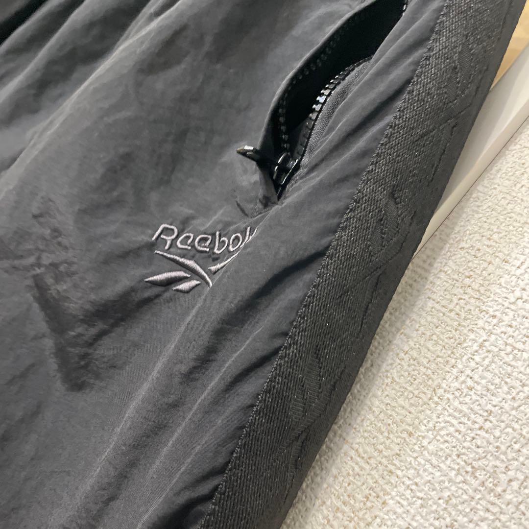 専用Reebok バックロゴ ナイロン 上下 アノラックパーカー トラックパンツ