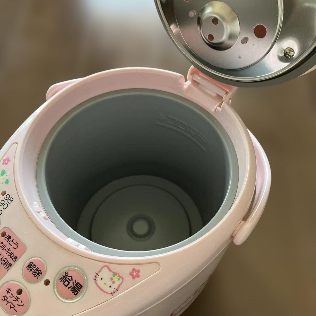 美品 レア 希少 ハローキティ　電気ポット タイガー魔法瓶 2001年物