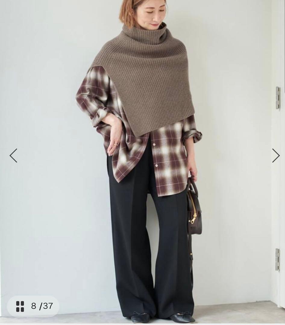 Spick and span ニットスヌード　新品未使用