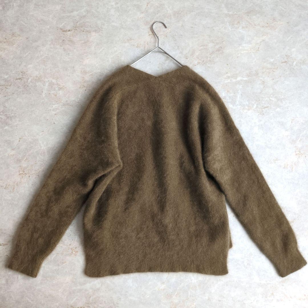 【美品】プラージュ　Fur Vスリットプルオーバー Plageアンゴラ　ニット