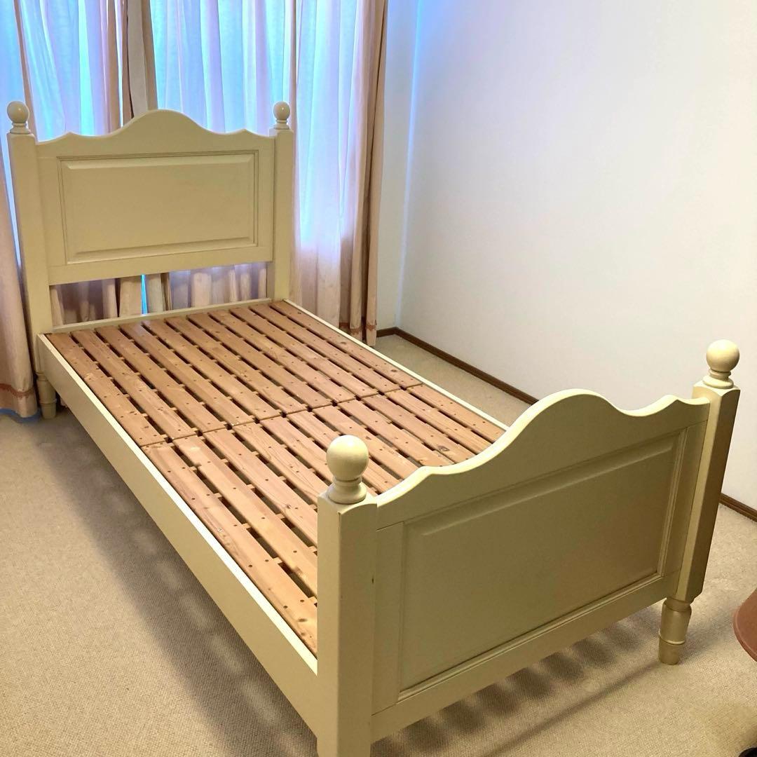 ローラアシュレイシングルベッドフレーム 姫家具