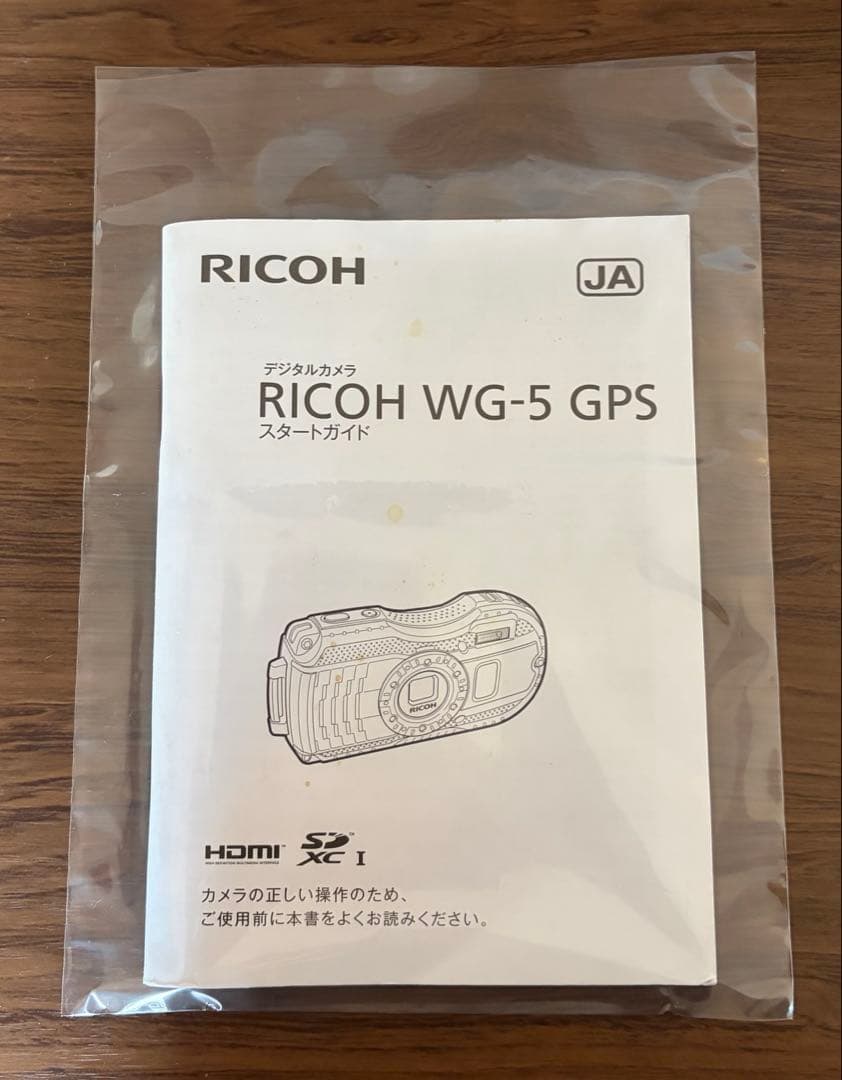 RICOH WG-5 リコーGPSカメラ　防水デジカメ