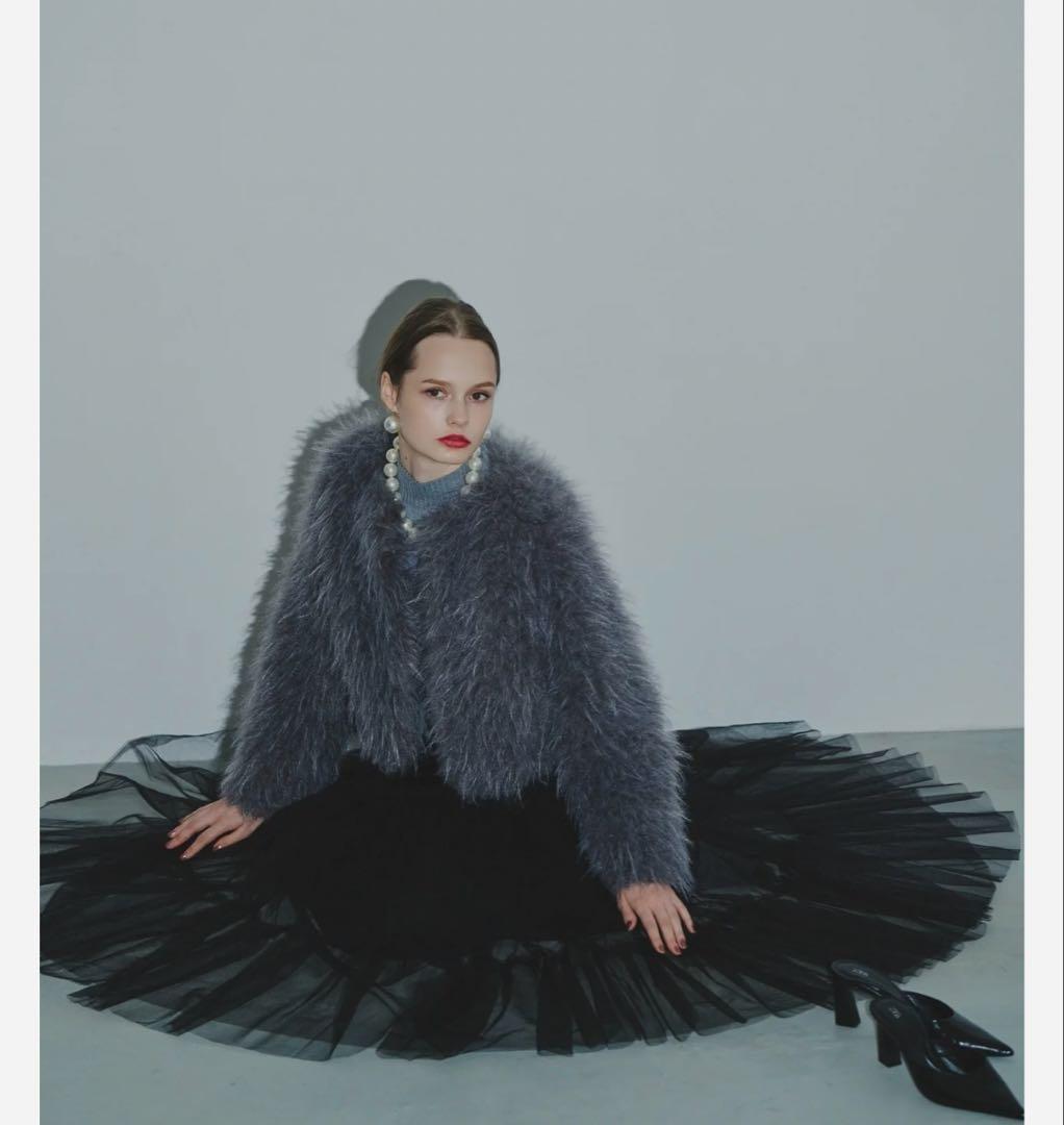 sheller three tier tulle skirt シェリエ スカート