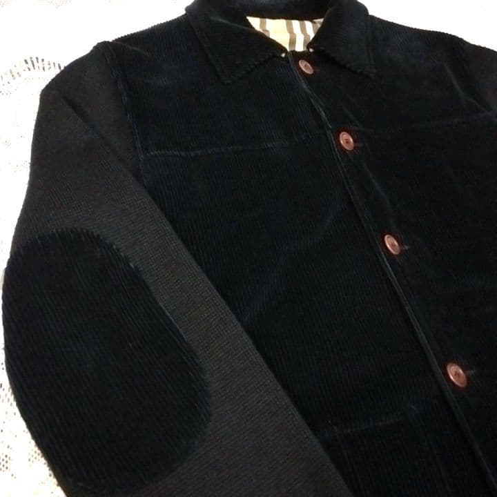 年始大幅値引き　希少　バーバリーロンドン　コーデュロイ　ニット　　ノバチェック