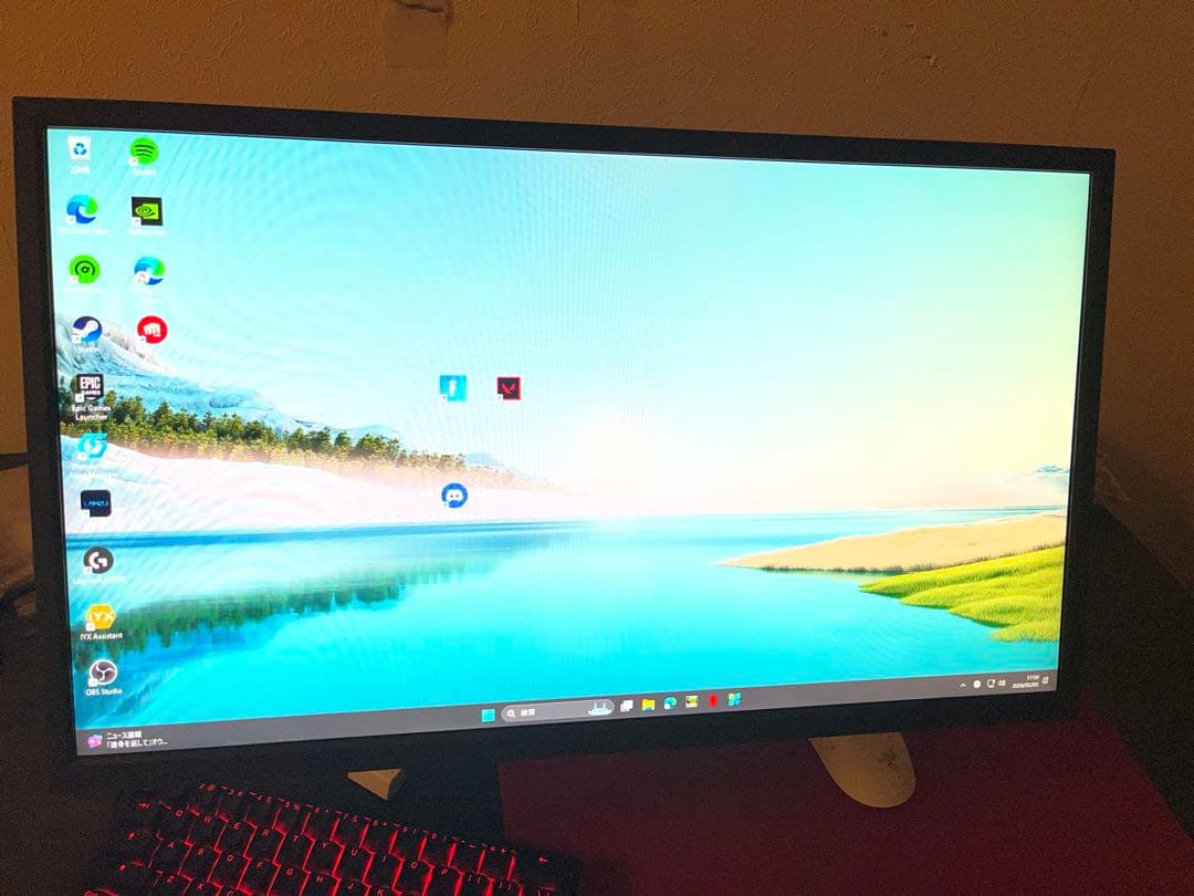 ディスプレイ・モニター本体 xl2566k (360hz)