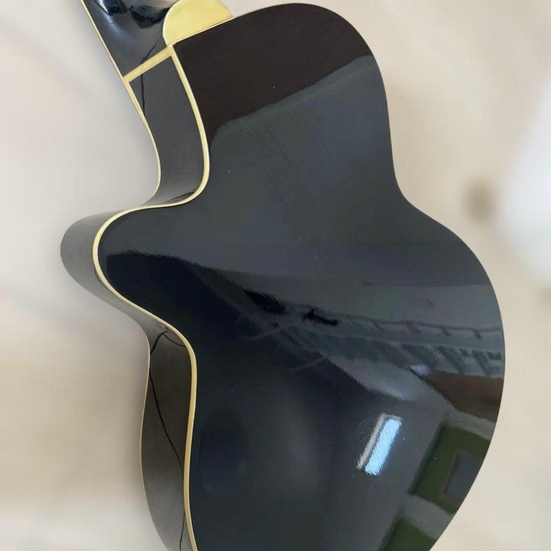 【最安値】JUNO エレアコースティックギター EA-50C ブラック