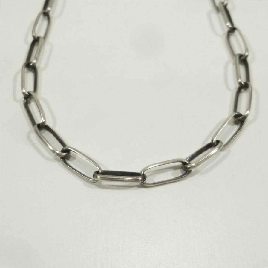 Navajo Sally Shirley シルバーチェーンネックレス