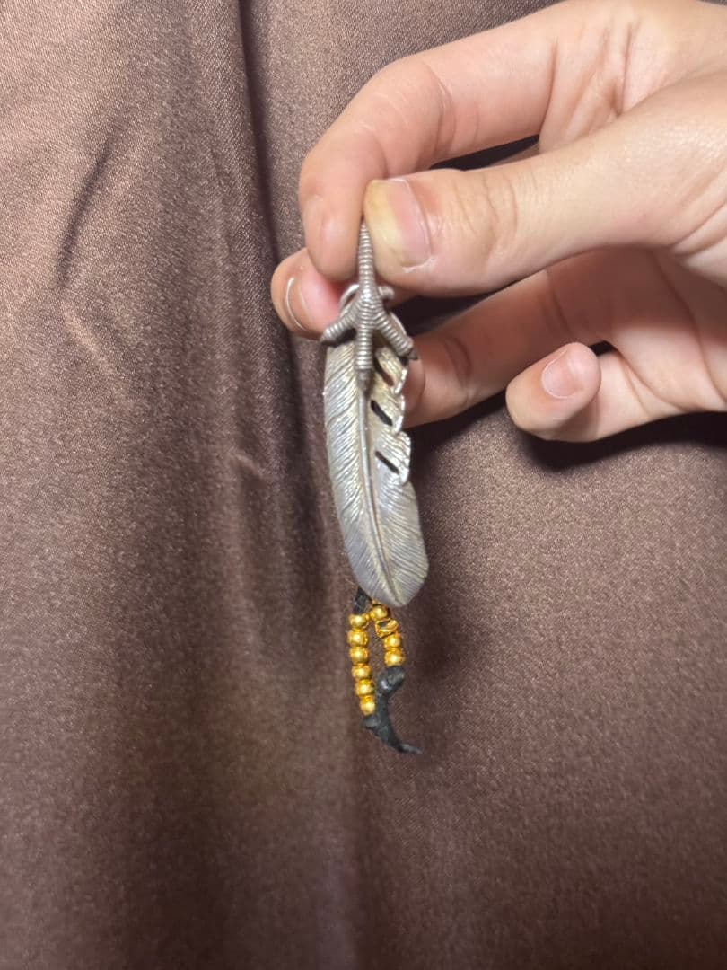 シルバー チェーンネックレス 羽根ペンダント 値段相談あり気軽にどうぞ