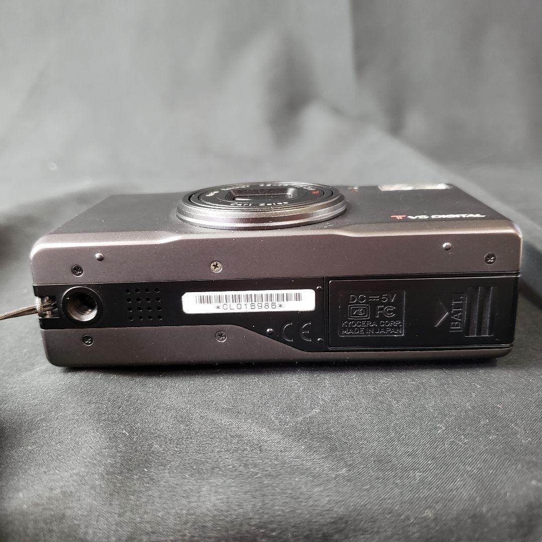 ①CONTAX TVS DIGITAL チタンブラック コンタックス デジカメ