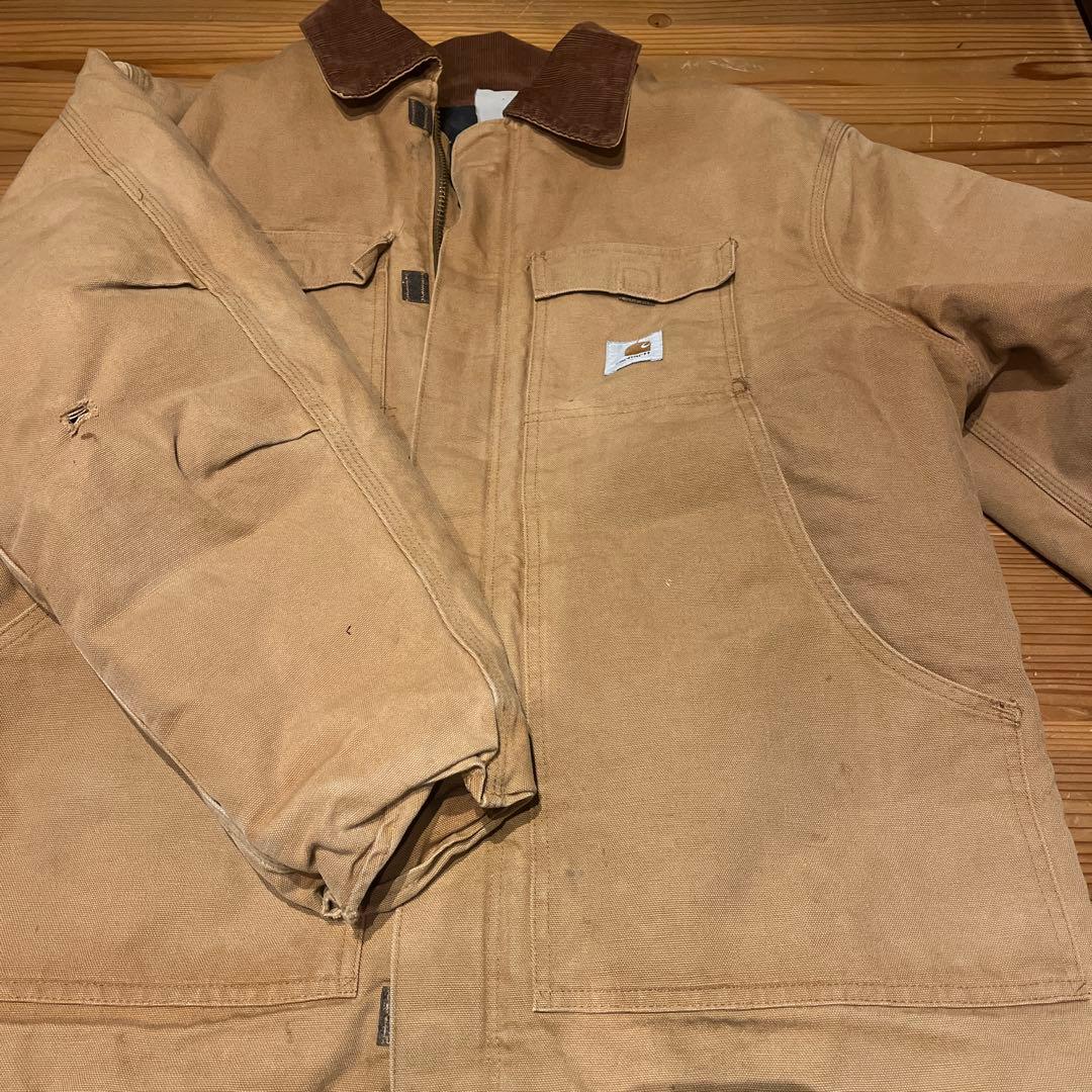 Carhartt ベージュ デトロイトジャケット