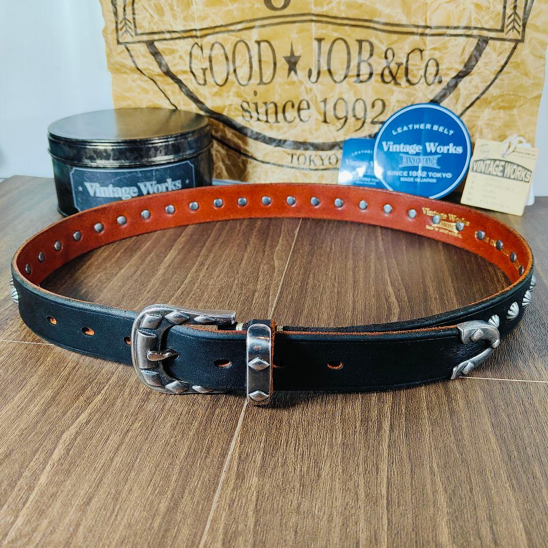 【新品未使用 付属品完備】極上コンチョベルト ヴィンテージワークス DH5740