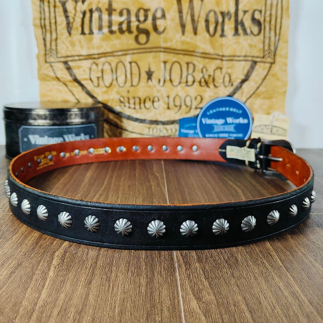 【新品未使用 付属品完備】極上コンチョベルト ヴィンテージワークス DH5740