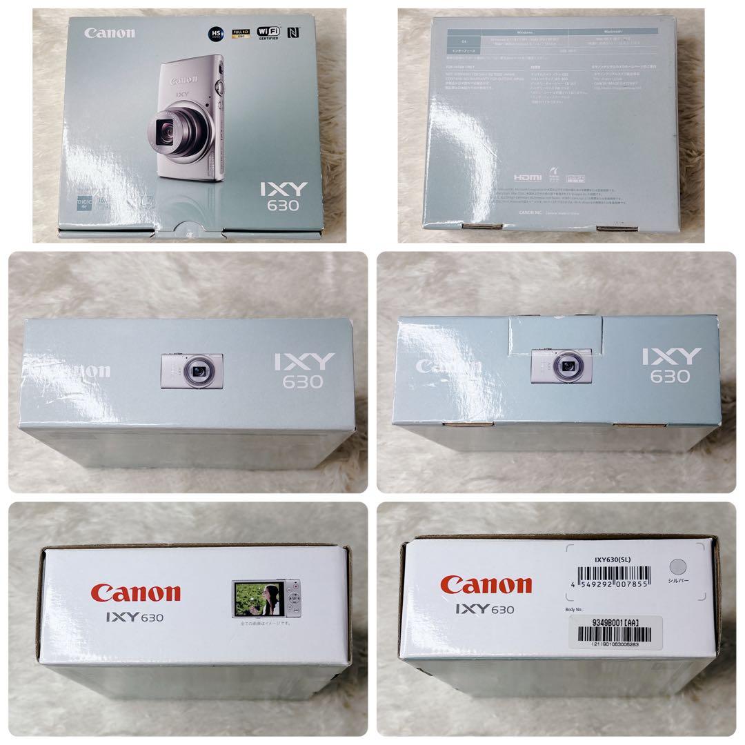 【極美品】Wi-Fi内蔵 CANON IXY630 キャノン デジカメ シルバー