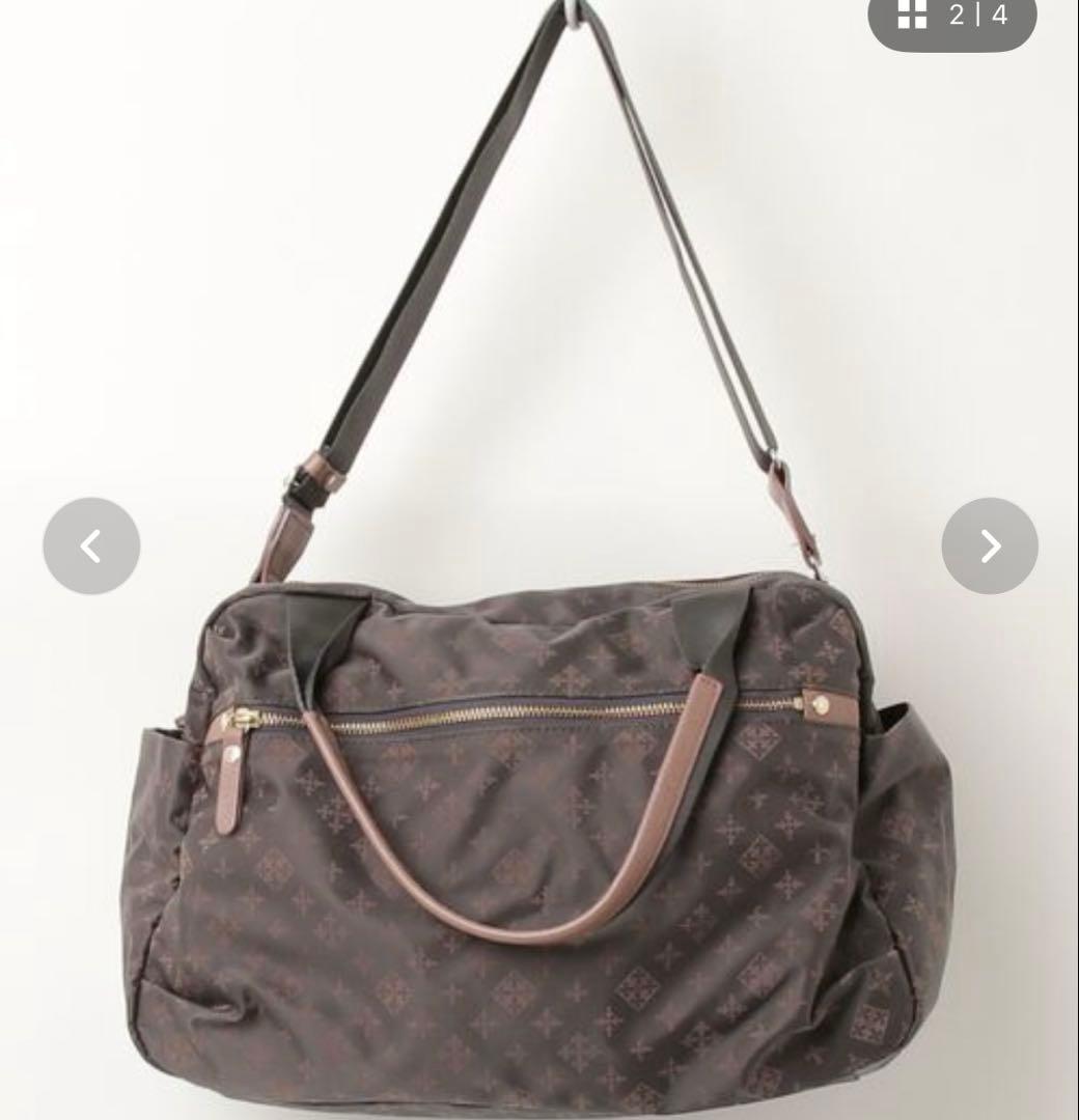 年末SALE❣️russet キャリーバックに乗せられるボストンバッグ♪