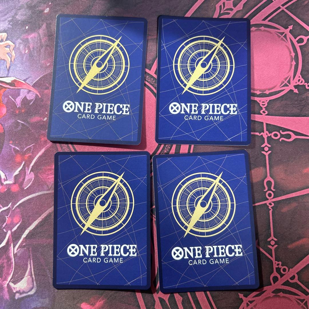 ワンピースカード　ボルサリーノ　SR 4枚