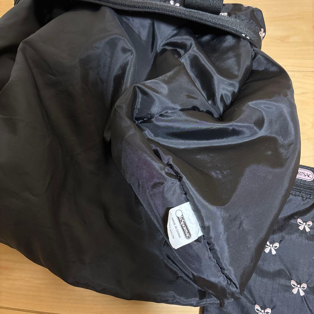 レスポートサック　ハワイ限定ボストンバッグミディアムサイズ　ポーチ付き